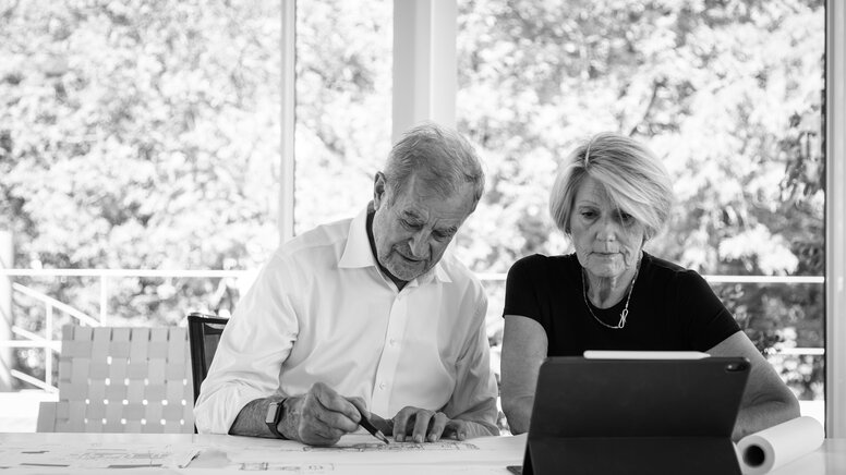 Prof. Hans Nickl und Prof. Christine Nickl-Weller Foto von Prof. Hans Nickl und Prof. Christine Nickl-Weller